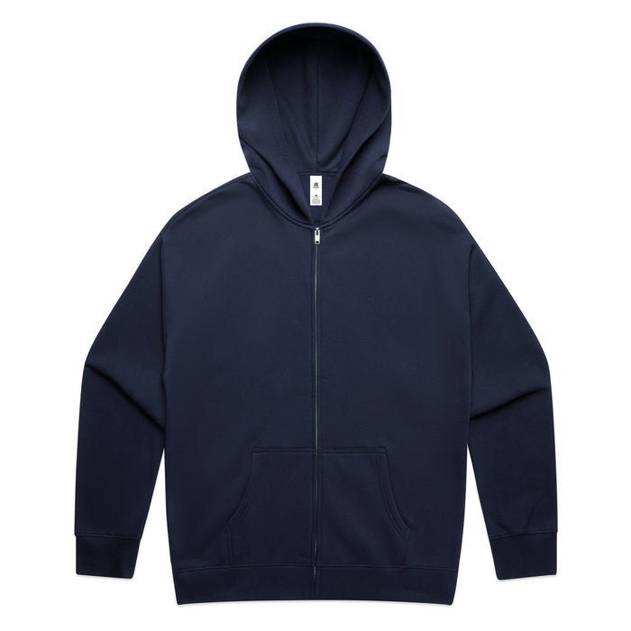 Relax Zip Hood in Ink Blue - Vorderansicht