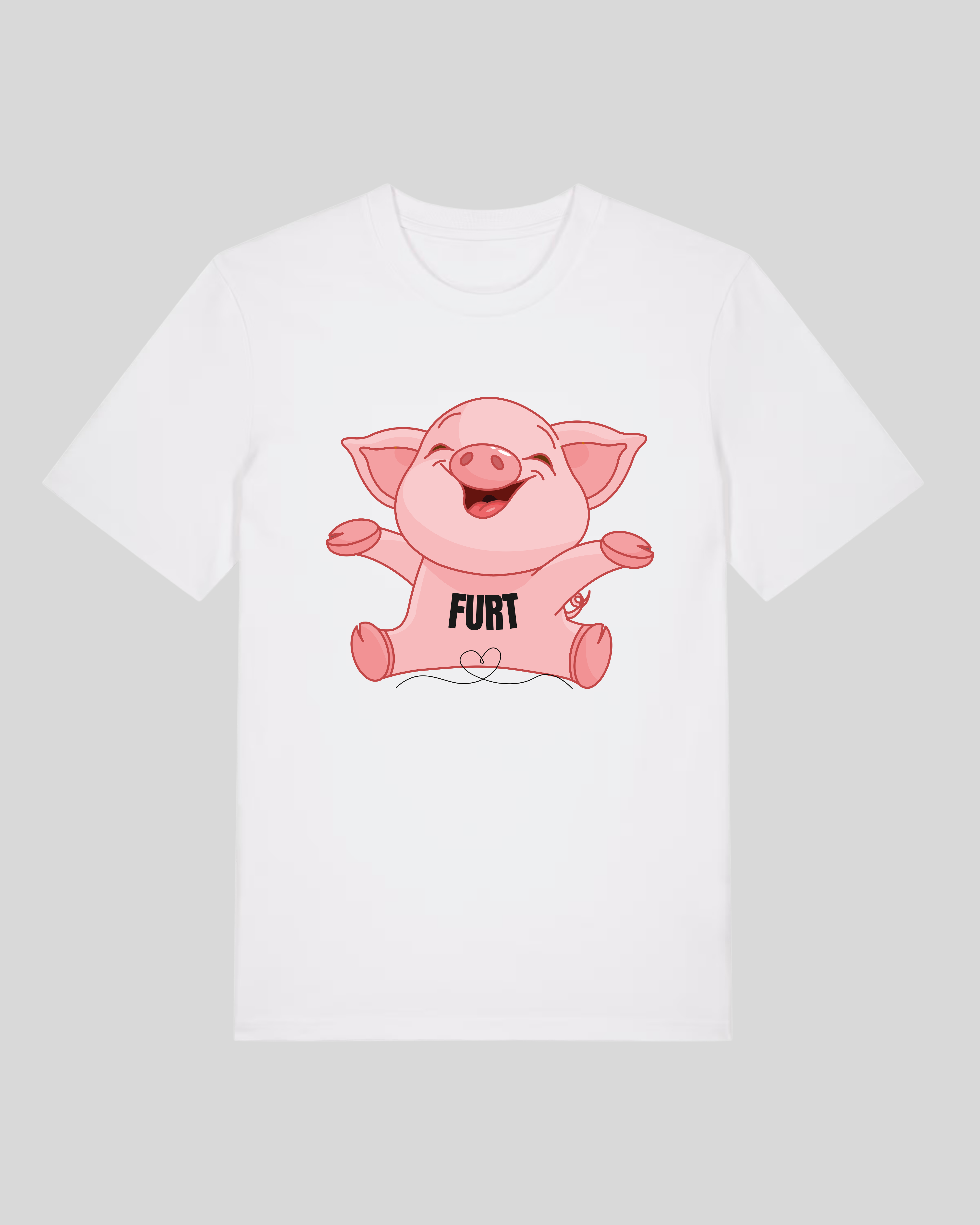Schwein Furt <3 T-Shirt