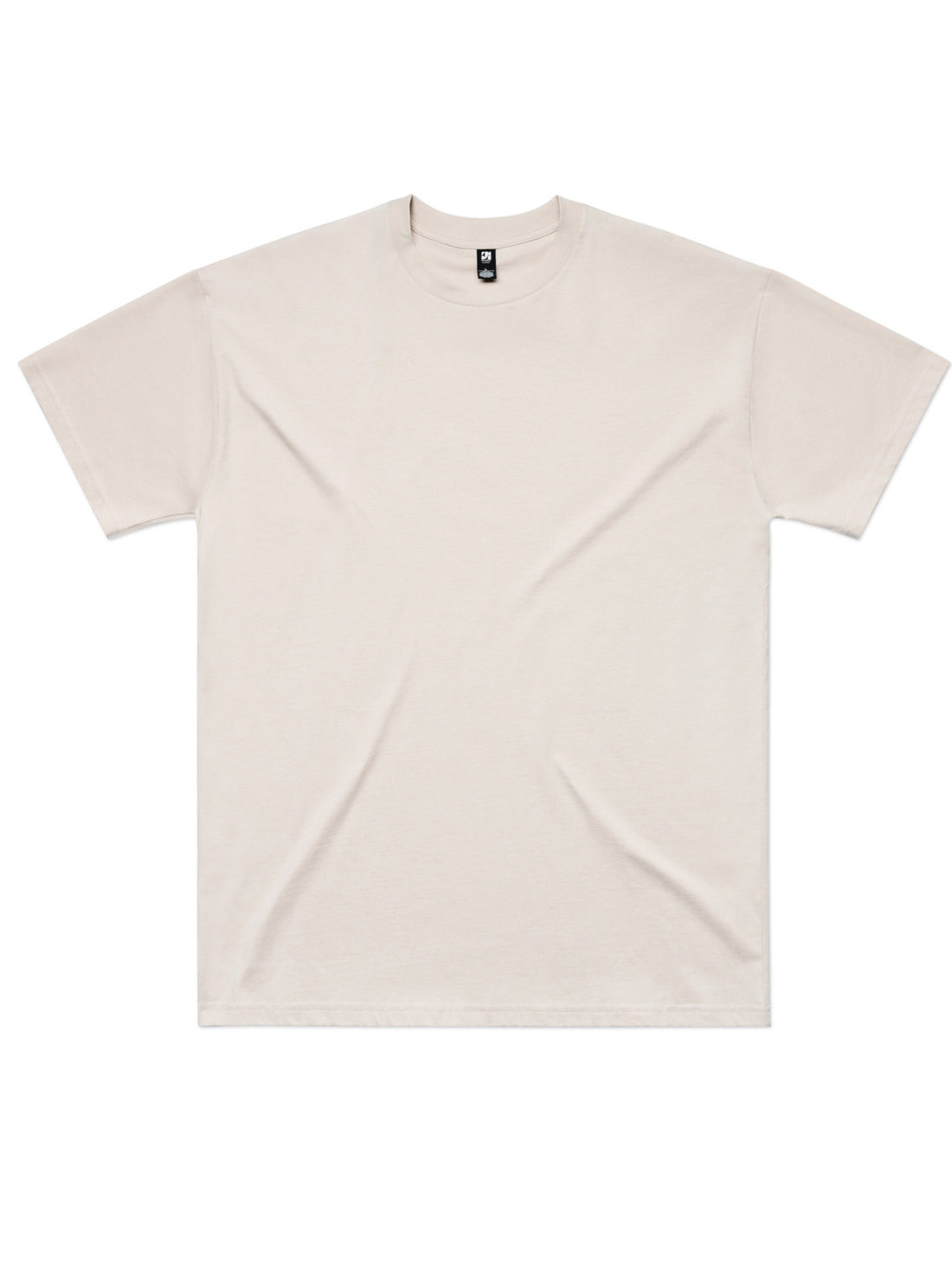AS Colour Oversized Tee 5069 in Bone - Vorderansicht