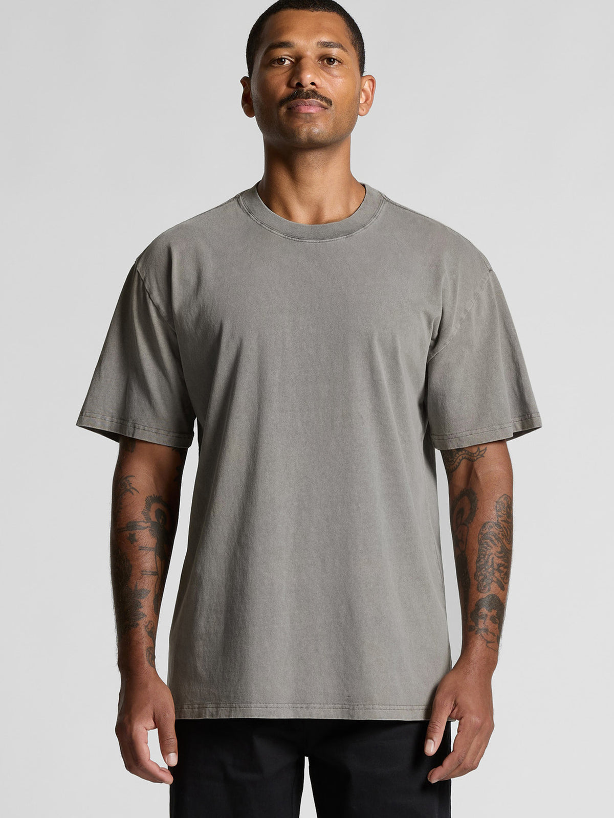 AS Colour Heavy Faded Tee 5082 - Lifestyle Model Shot