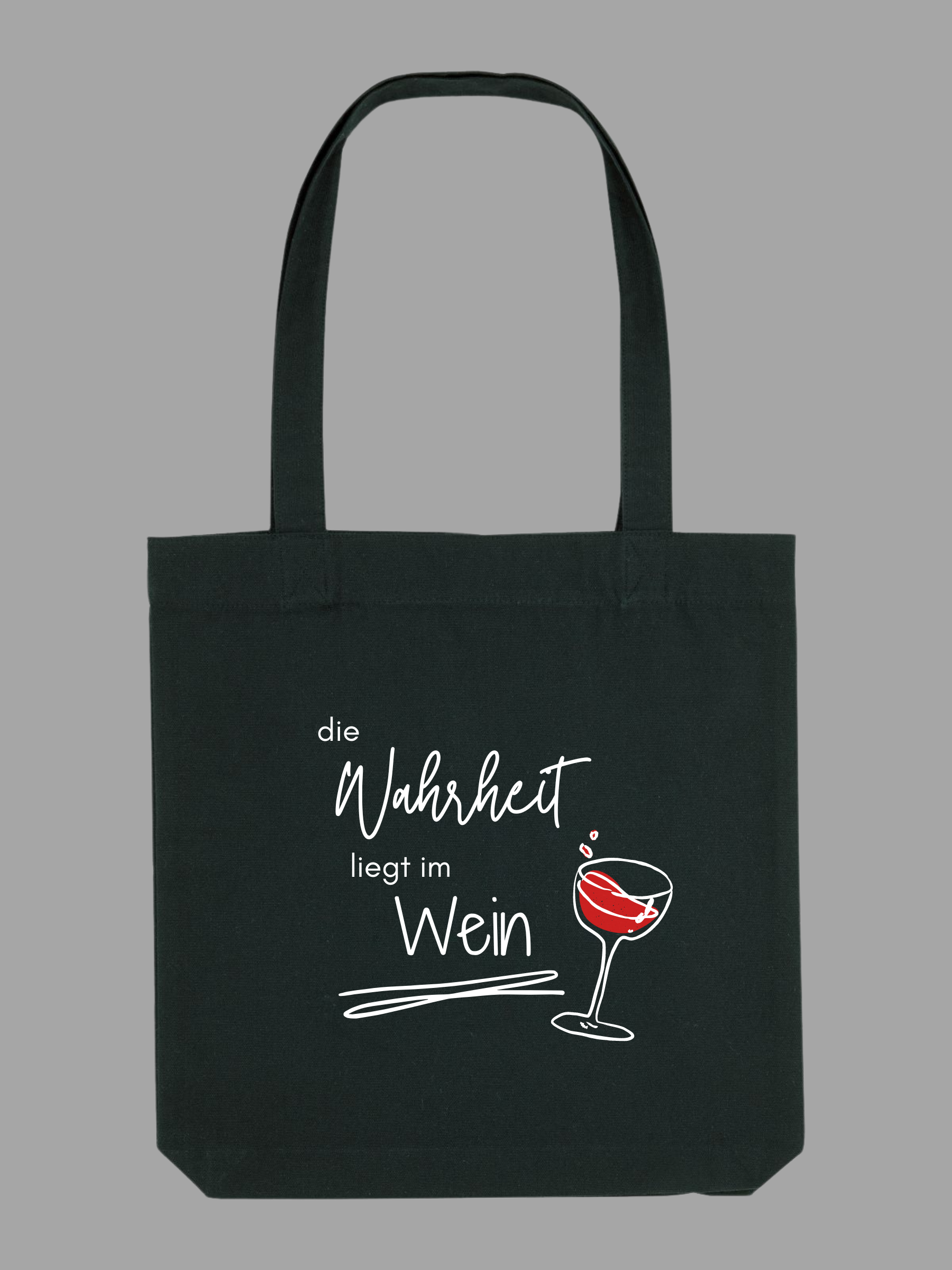 Die Wahrheit liegt im Wein Tote Bag