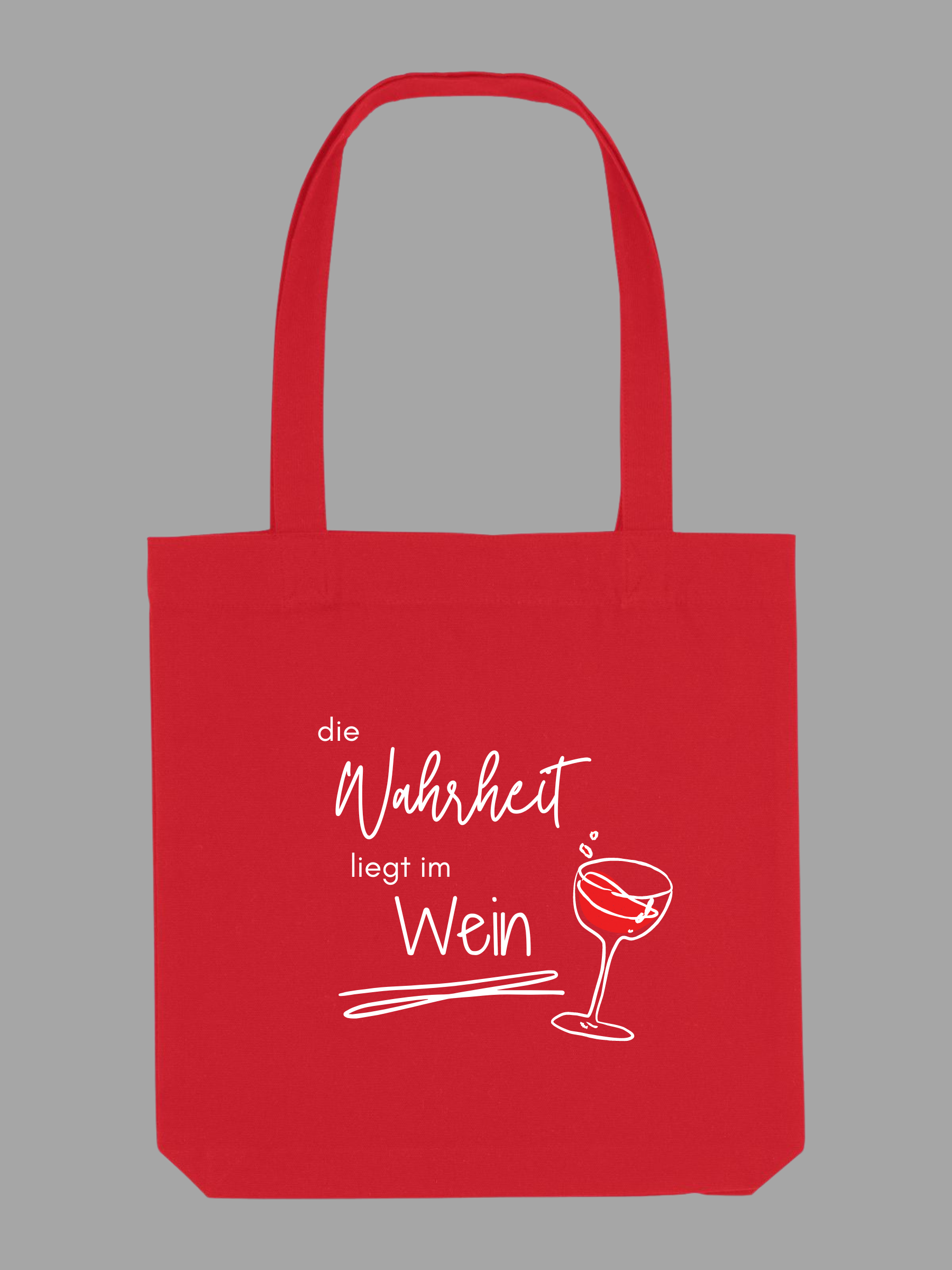 Die Wahrheit liegt im Wein Tote Bag