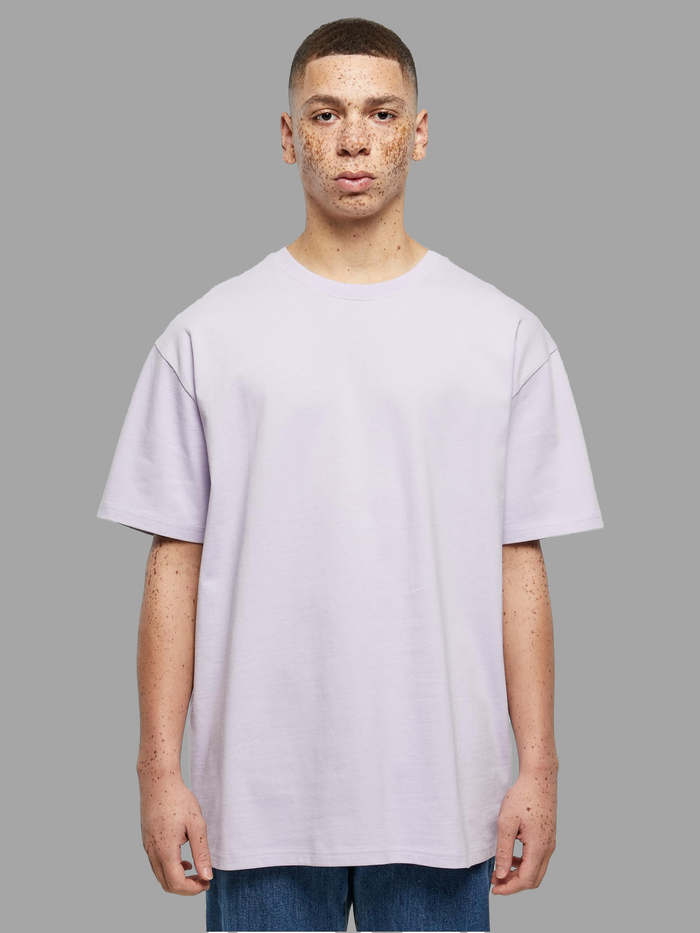 Build Your Brand Heavy Oversized Tee BY102 - Lifestyle Packshot