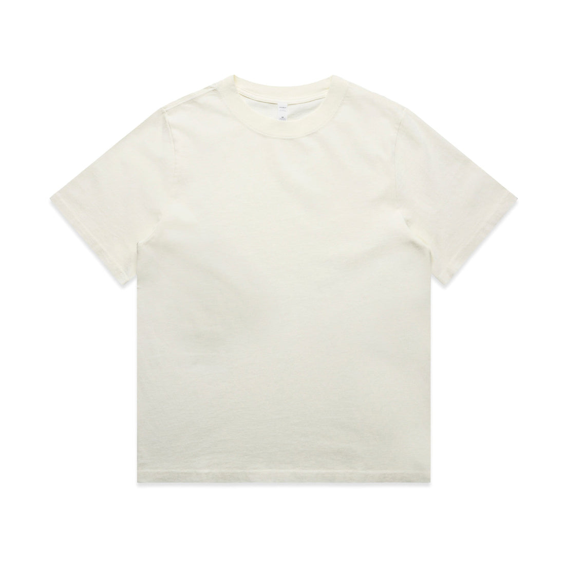 AS Colour 4082 Wo's Heavy Faded Tee in Faded Ecru - Vorderansicht