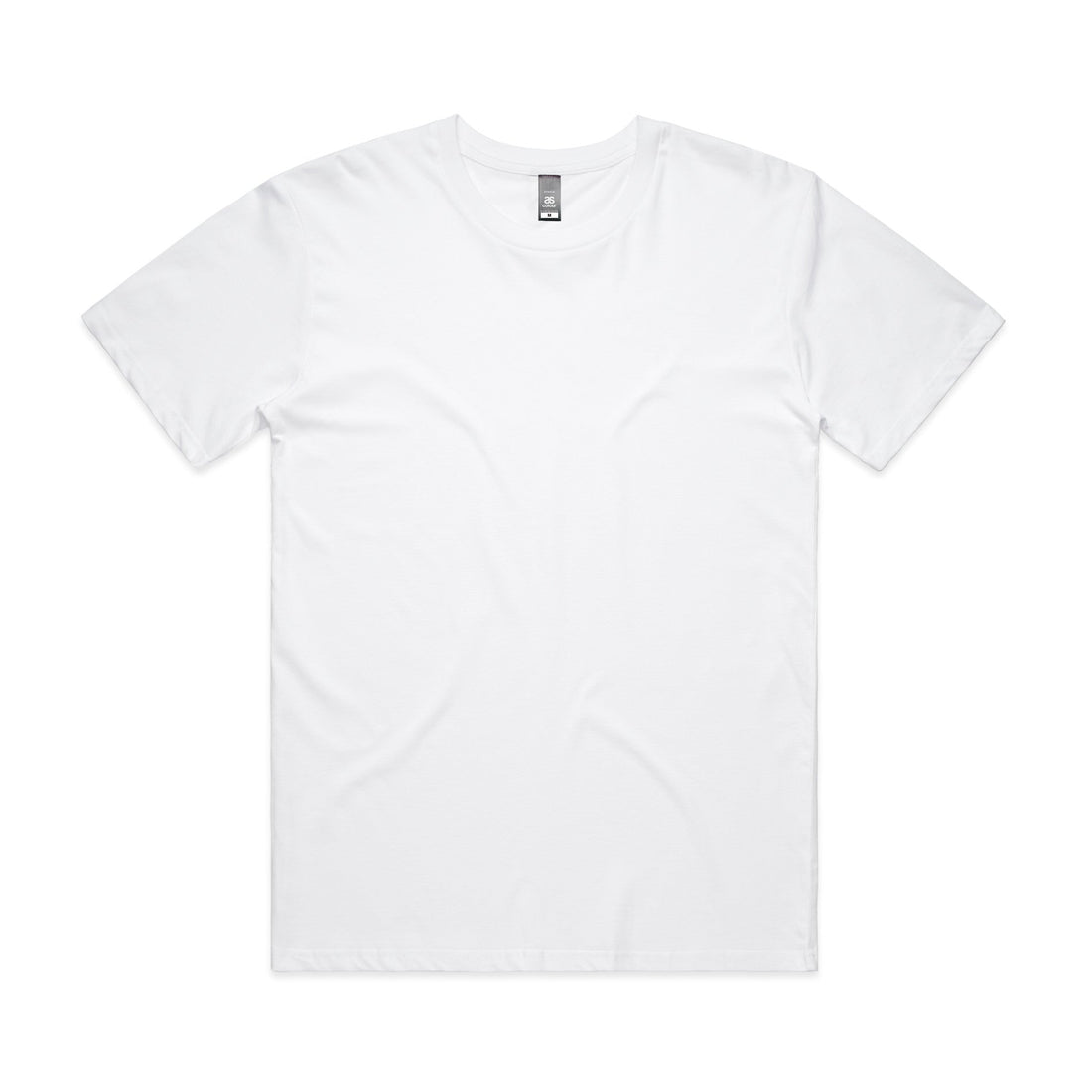 AS Colour 5074 Staple Minus Tee in White - Vorderansicht