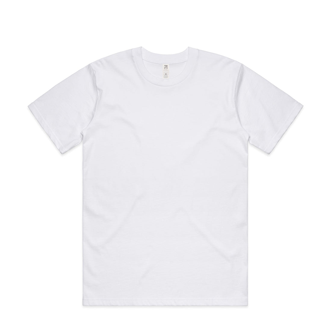 AS Colour 5079 Classic Minus Tee in White - Vorderansicht