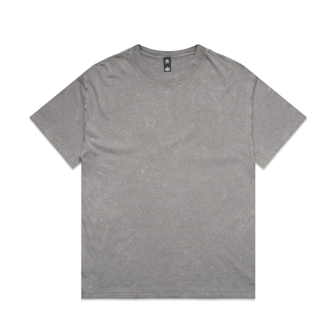 AS Colour 5085 Stone Wash Heavy Tee in Grey Stone - Vorderansicht