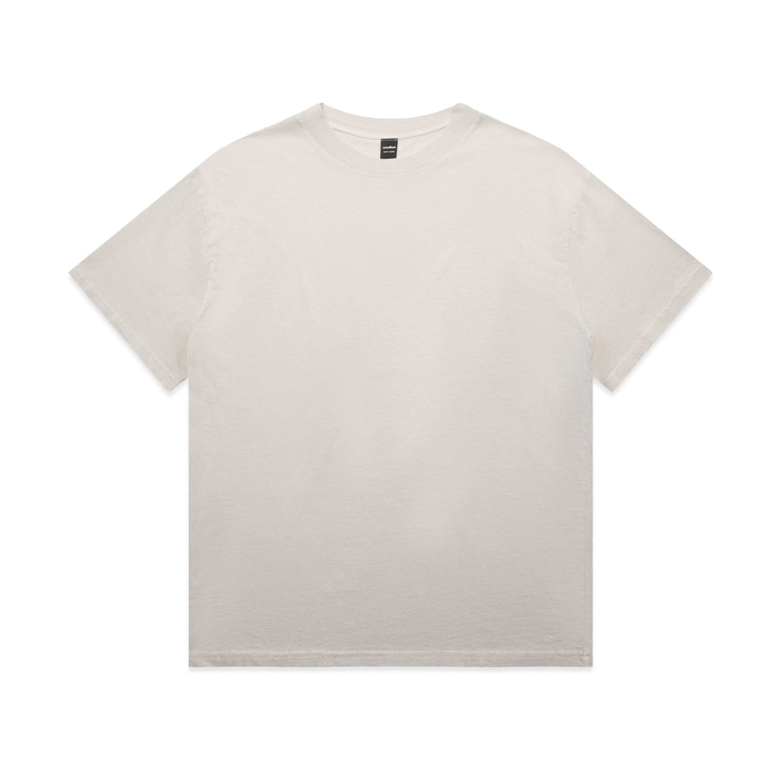 AS Colour 5086 Heavy Faded Minus Tee in Faded Bone - Vorderansicht