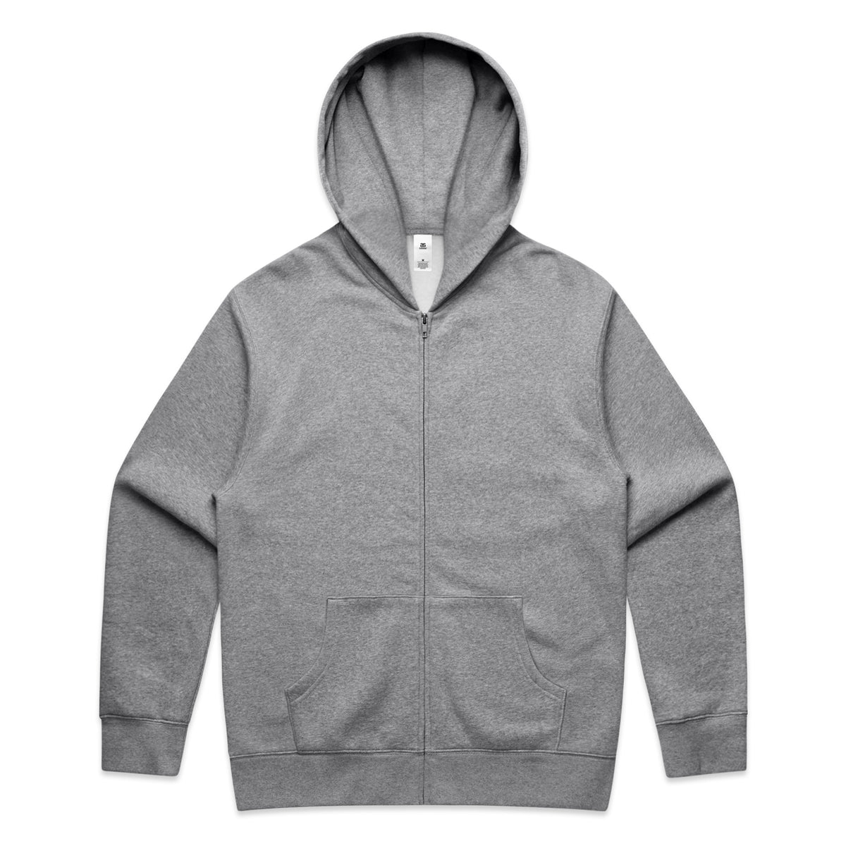 Relax Zip Hood in Athletic Heather - Vorderansicht