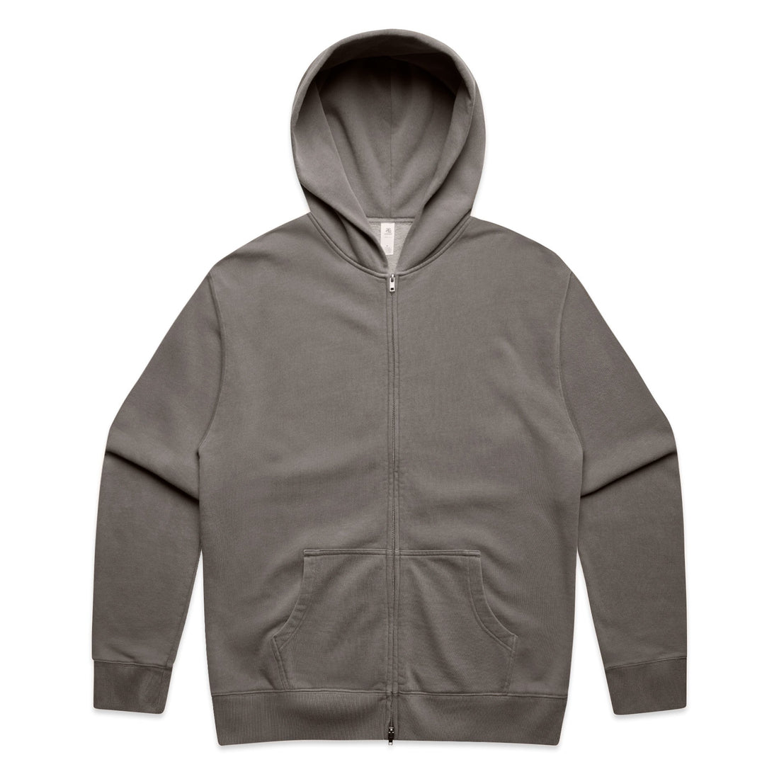 AS Colour 5170 Relax Faded Zip Hood in Faded Grey - Vorderansicht